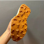 Handmade Cow Leather Men’s Casual Shoes Vintage Thick Sole Lightweight