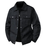Mens Casual Cargo Jacket Spring Autumn Outerwear
