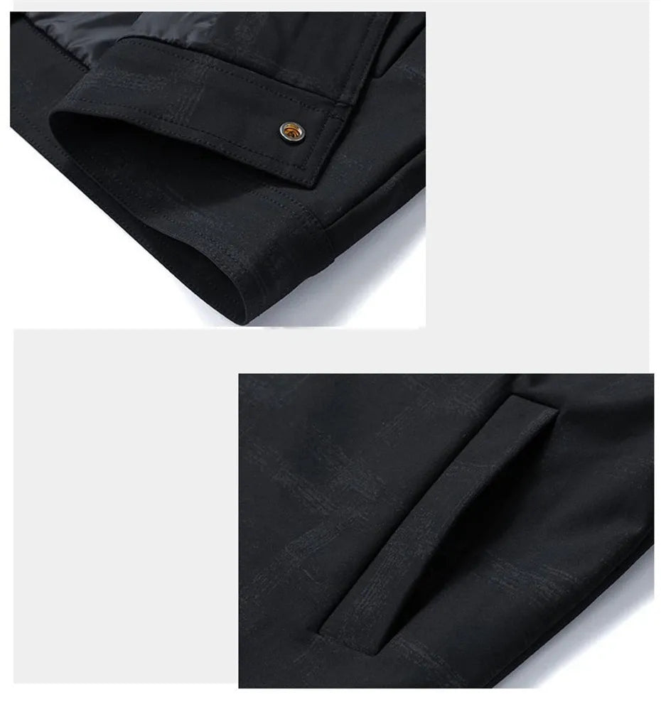 Mens Casual Cargo Jacket Spring Autumn Outerwear