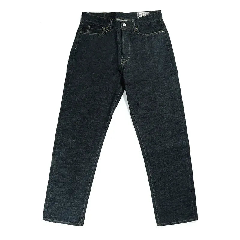 Mens Dark Indigo Straight Jeans